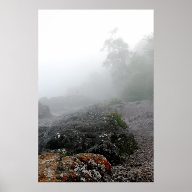 Póster La orilla norte del lago Superior (Frente)