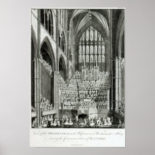 Póster La orquesta y los ejecutantes en Westminster