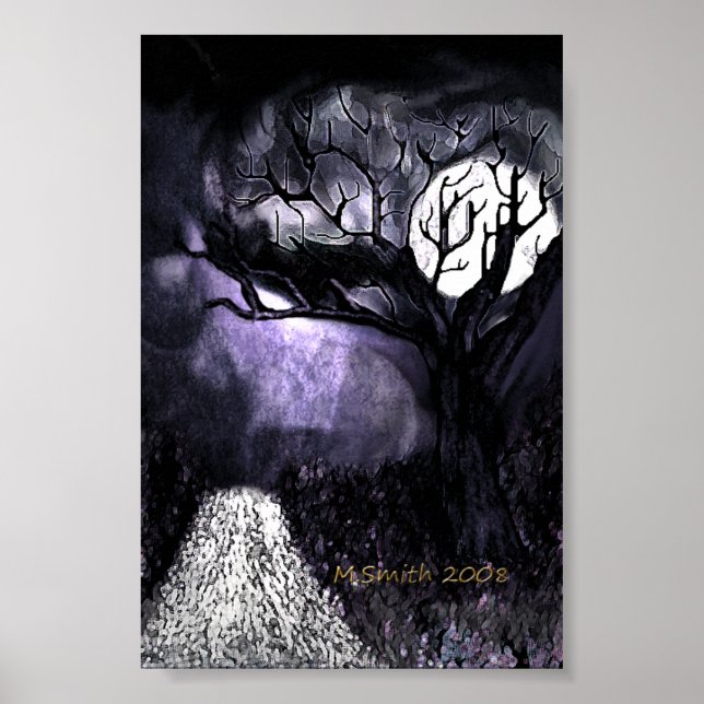 PÓSTER LA OSCURIDAD MÁS DOLOROSA (Frente)