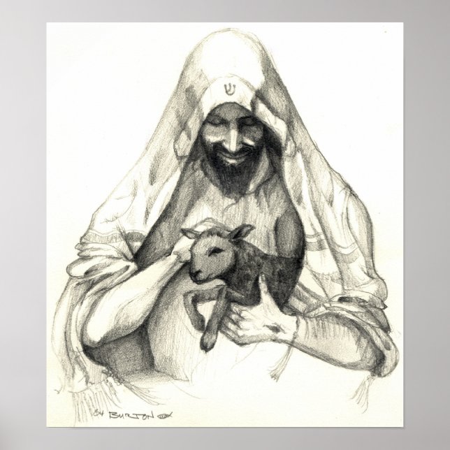 Póster La oveja perdida (Frente)
