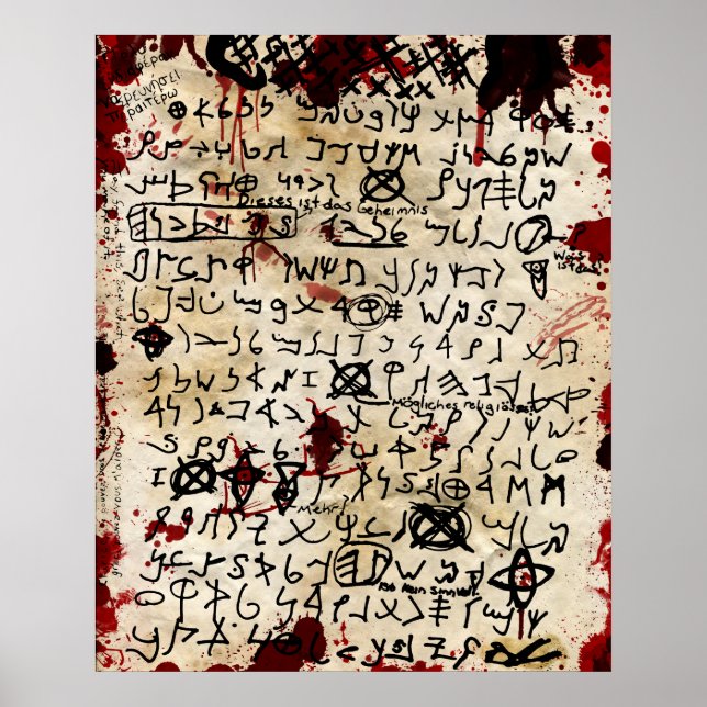 Póster La página que falta (Frente)