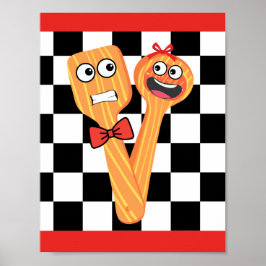 Póster la pala y cuchara, cocina