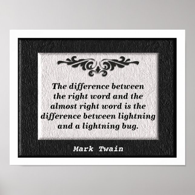 Póster ¡La palabra correcta! (Frente)