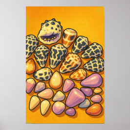 Póster La paleta de los océanos