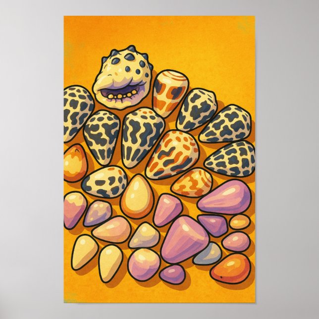 Póster La paleta de los océanos (Frente)