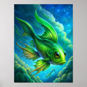 Póster "La paleta del cielo"