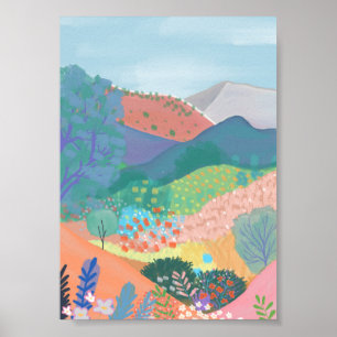 Póster La paleta natural