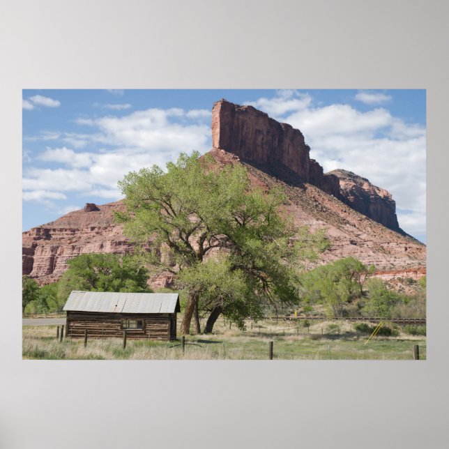 Póster La Palisade y la Cabina Pionera (Frente)