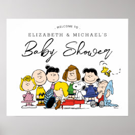 Póster La pandilla de los cacahuetes | BABY SHOWER | Bien