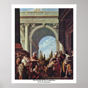 Póster La Parable Del Hijo Prodigal De Fetti Domenico