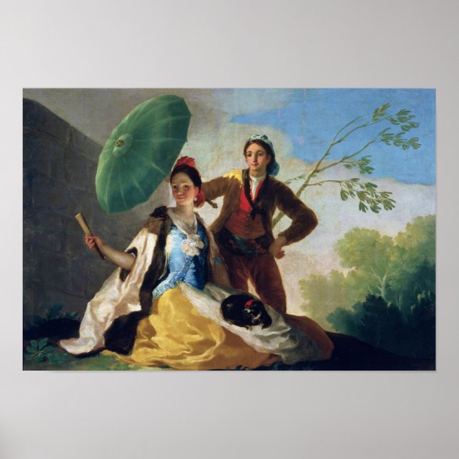 Póster La Parasol, 1777 (Frente)