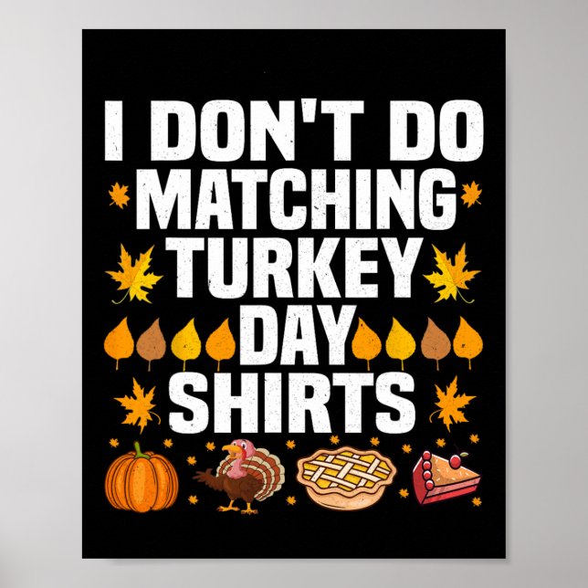 Póster La pareja de Acción de Gracias es gracioso que no  (Frente)