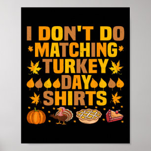 Póster La pareja de Acción de Gracias es gracioso que no 