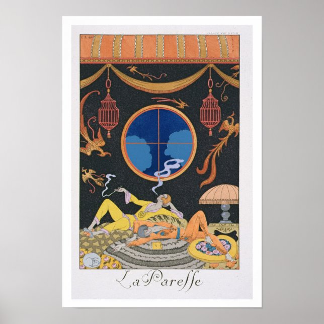 Póster La Paresse, 1924 (Frente)