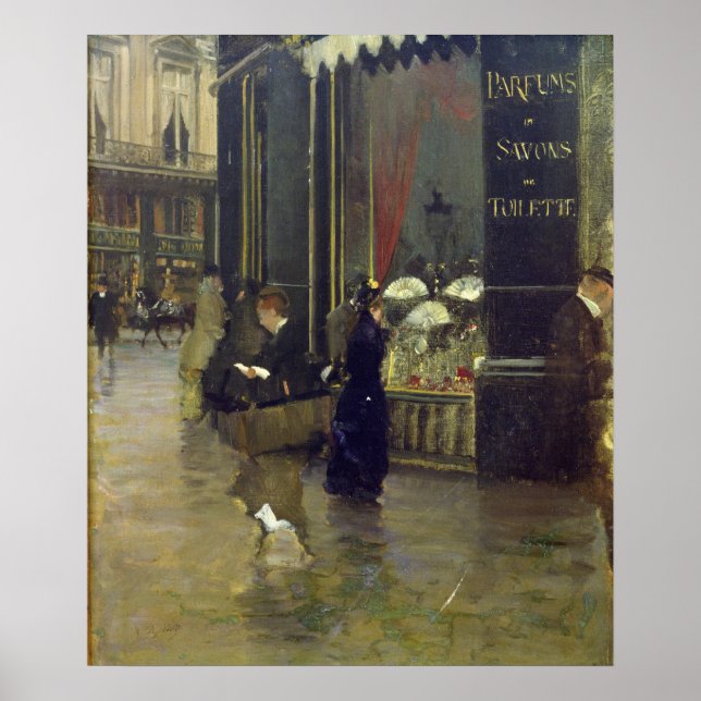 Póster La Parfumerie Viollet, Boulevard des Capucines (Frente)