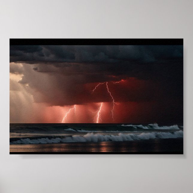 PÓSTER ¡LA PARTE DEL MAR ROJO ESTÁ A PUNTO DE EMPEZAR! (Frente)