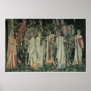 Póster La partida de los caballeros