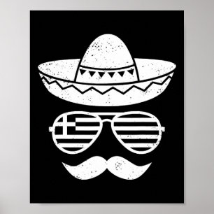 Póster La Pascua Griega Sungles Cinco De Mayo Niños Mexic