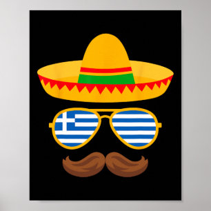 Póster La Pascua Griega Sungles Cinco De Mayo Niños Mexic