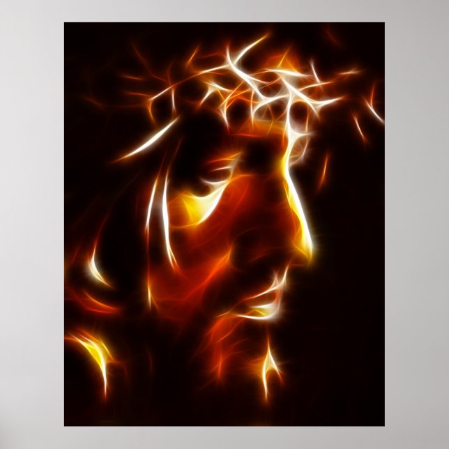 Póster La pasión de Cristo (Frente)