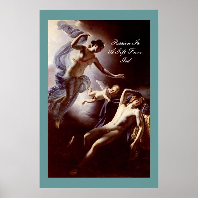 PÓSTER LA PASIÓN ES UN REGALO DE DIOS (Frente)