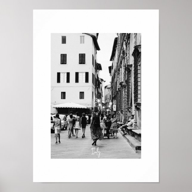 Póster La Passeggiata (Frente)