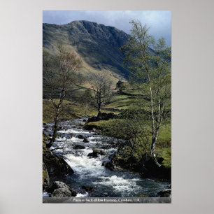 Póster La pastelería latía en el bajo Hartsop, Cumbria, R