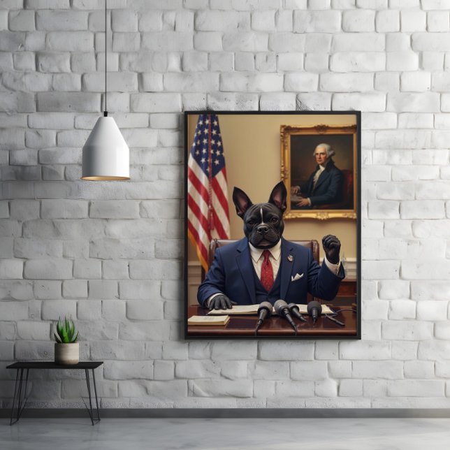 Póster La patología de la política importa: Bulldog a car (Subido por el creador)