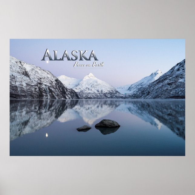 Póster La paz de Alaska en la Tierra (Frente)