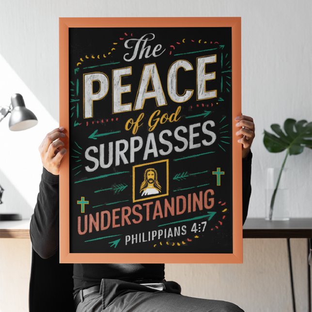 Póster La paz de Dios supera el entendimiento. (Subido por el creador)