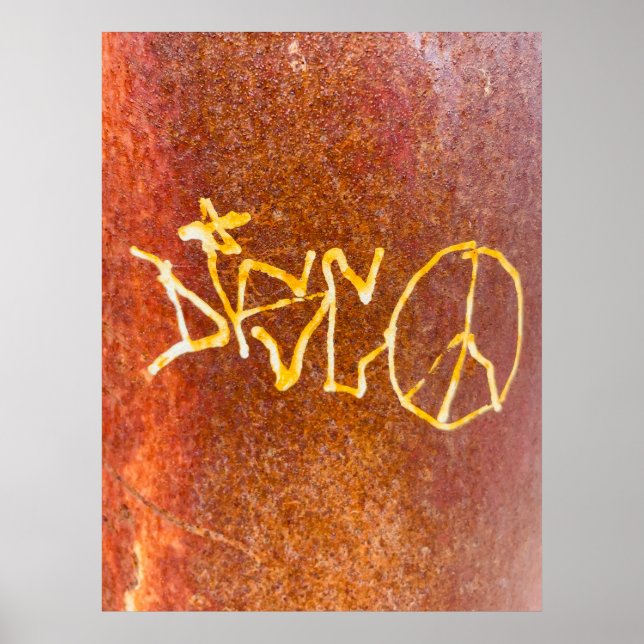 Póster La paz del graffiti (Frente)