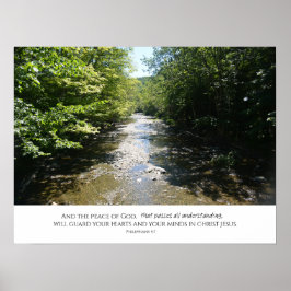 Póster La paz que pasa todo el entendimiento.
