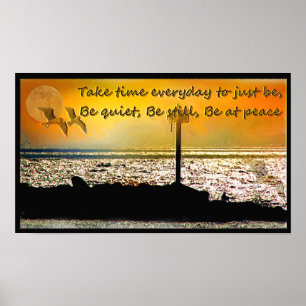 Póster La paz sigue siendo_