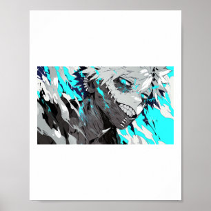 Póster La pegatina de anime del hermano malvado de las ll