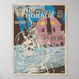 Póster La película de terror de Amityville
