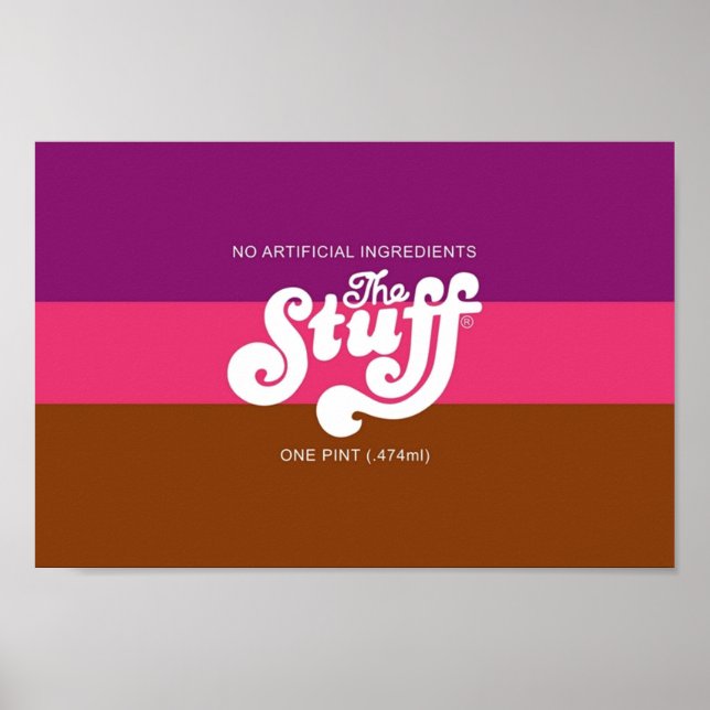 Póster La película del horror de las cosas (Frente)