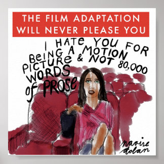 Póster La película del libro nunca te gustará