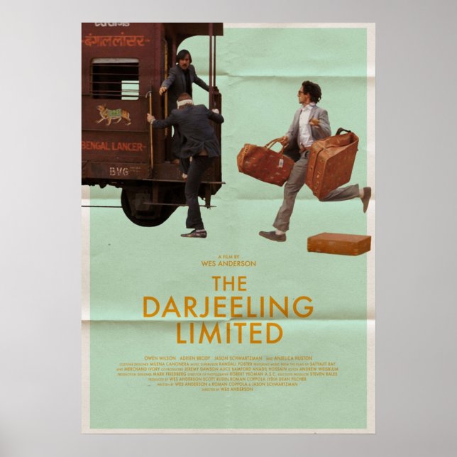 Póster La película limitada de Darjeeling AltPoster (Frente)
