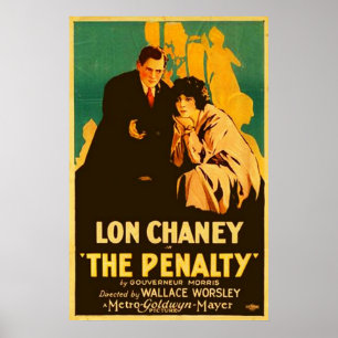 Póster La pena de 1920