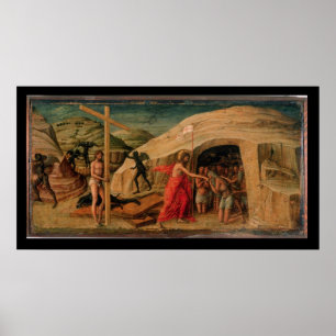 Póster La pendiente de Cristo en limbo