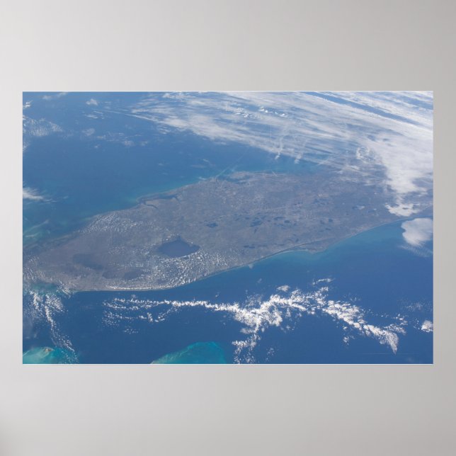 Póster La Península de Florida. (Frente)