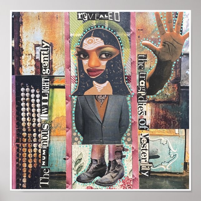 Póster La penosa luz de las manos de Natalie Schorr (Frente)