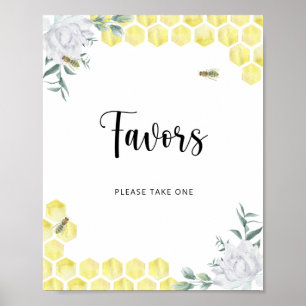 Póster la pequeña abeja está en camino \ Favors