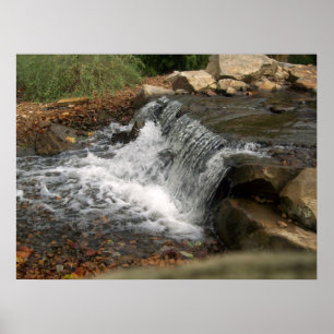 Póster La pequeña cascada