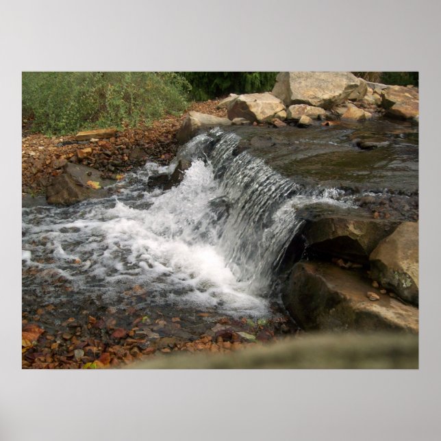 Póster La pequeña cascada (Frente)