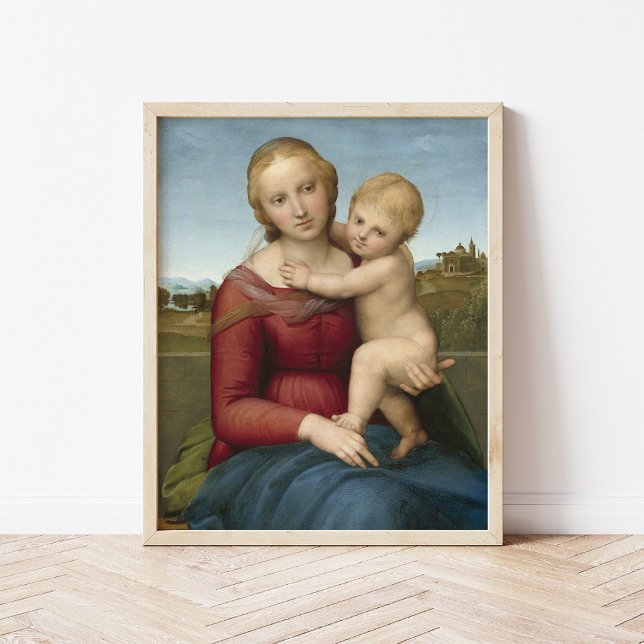 Póster La pequeña Madonna de Vaquero | Raphael (Subido por el creador)