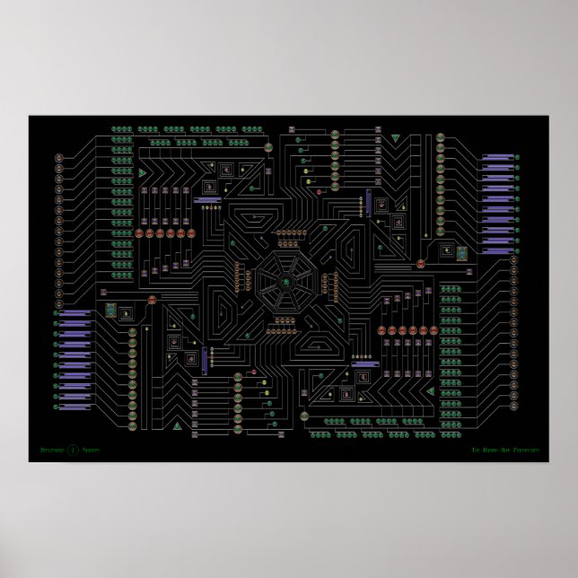 Póster La percepción de la hebra humana (Frente)