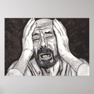 Póster La pérdida de un ser querido, tristeza