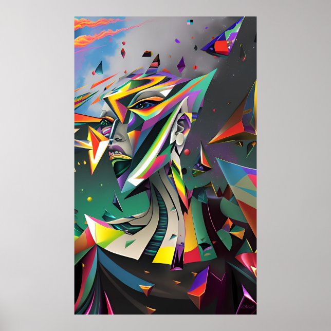Póster La Personalidad Explosionada (Frente)