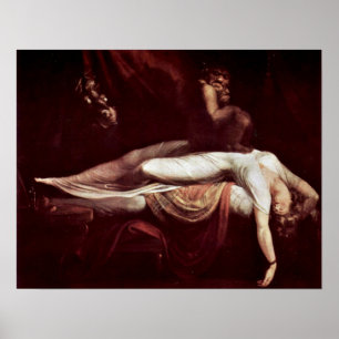 Póster La pesadilla de Henry Fuseli